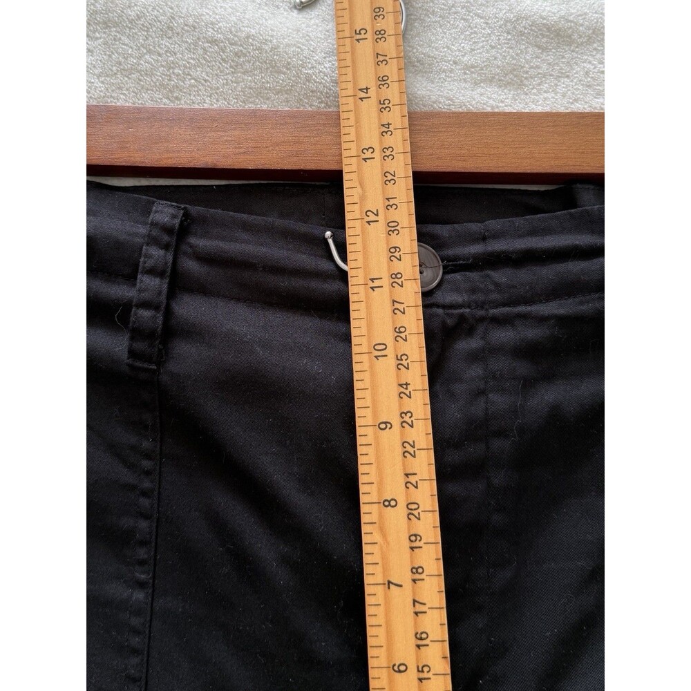 Johnny Was Workshop Womens Pants Size 12 Black Embroidered Boho Straight Leg - Picture 10 of 14